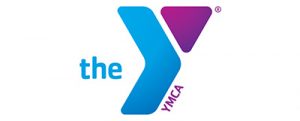 YMCA logo in blue and purple